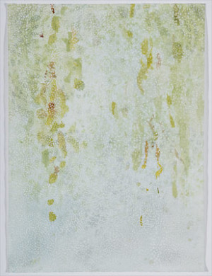 "Rain 4" <br/> Watercolor on paper <br/> $1100