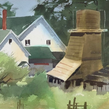 Untitled<br/>
E. Penhoet<br/>
Watercolor<br/>
19.25“ x 23.25“<br/>
$225