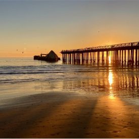 "Striped Sunset"<br/>
Chloe Smith<br/>
Monterey High School<br/>