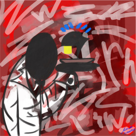 "Served on a Platter"<br/>
Julian Atkins<br/>
Monterey High School<br/>