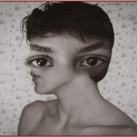 "Self Portrait"<br/>
Lauro Borquez<br/>
Monterey High School<br/>