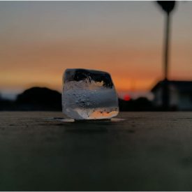 "Mirrored Sunset"<br/>
Montana Cota<br/>
Monterey High School<br/>