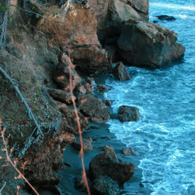 "Waves at Point Lobos"<br/>
Megan Lee<br/>
Stevenson School<br/>