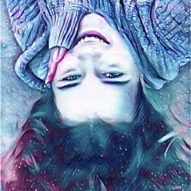 "Self Portrait"<br/>
Sophia Raskoff<br/>
Monterey High School<br/>