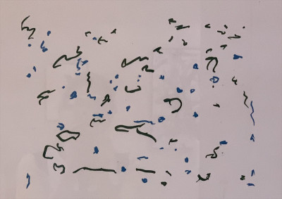 Sam Tchakalian<br/>
Acrylic on paper<br/>
21.5 In. x 29.5 in. <br/>
1979<br/>
Not For Sale